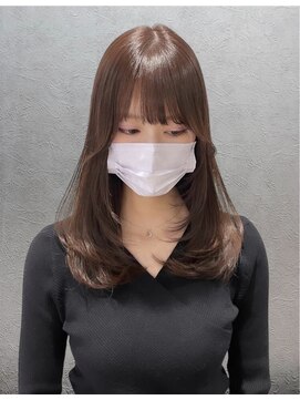 トレンド×韓国風レイヤーカット×艶髪×髪質改善♪