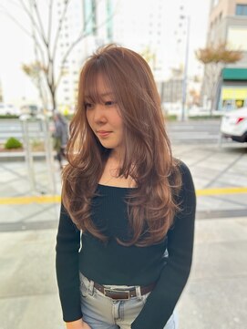 バタフライレイヤー/ミルクティーグレージュ