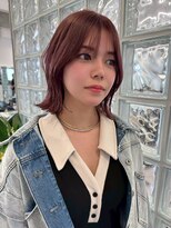 サンクプロジェクト(cinq PROJECT) ブリーチダブルカラーラベンダーミルクティーグレージュレイヤー