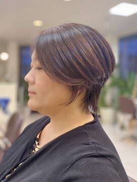 トライスター(TriStar) 【トライスター】ショートレイヤーボブ/アシンメトリー