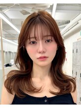 後ろ姿も可愛い『ナチュラルくびれレイヤー』で女子力UP［前髪カット/ダブルカラー/レイヤー/ボブ/韓国］