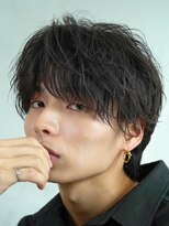 フィフスパーク(fifth PARK)&nbsp;ルーズパーマ緩めツイストスパイラルパーマセンターパートウルフ