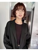 ナチュラルでかわいいボブパーマ