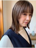 [佐賀/切りっぱなしボブ/艶髪/艶カラー/美髪還元トリートメント]