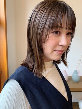 ヌイ(nui) [佐賀/切りっぱなしボブ/艶髪/艶カラー/美髪還元トリートメント]