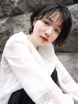 モリオ フロム ロンドン サッポロファクトリー店(morio FROM LONDON) 【morio札幌】札幌ショート 大人かわいい黒髪ショートボブ