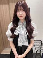 ユーフォリア 青山(Euphoria) ピンクラベンダー*ピンクブラウン*くびれ巻き*盛れる顔周り