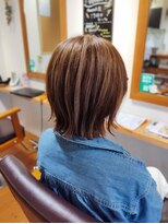 マニッシュ ルム(Mannish lume)&nbsp;筋感カラーボブstyle