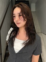 パーク(PAAQ)&nbsp;レイヤーパーマ前髪なしパーマスタイル