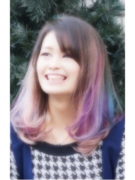 エアリー ヘアーデザイン(airly hair design) カラフル&カジュアルストリート