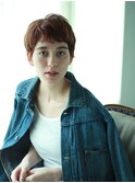スリーク ショート 外はね 用賀美容室grass 河野