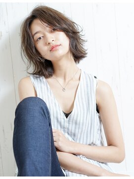 ヘアールーム アート(hair room a to by NYNY) 無造作レイヤーボブ