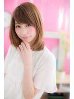 ミック 日暮里店(miq)&nbsp;毛先くるん♪ふわ・ツヤ・ワンカールｂ