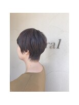 リベラル(liberal)&nbsp;ささっと楽々ショート　hiar江嶋[くせ毛ショート]