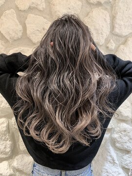 モアナ バイ ヘッドライト 武蔵小杉店(Moana by HEADLIGHT) Moana武蔵小杉#バレイヤージュ#ダブルカラー#大人かわいい