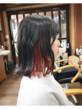 ヘア ロココ(hair LOCOCO) インナーレッド
