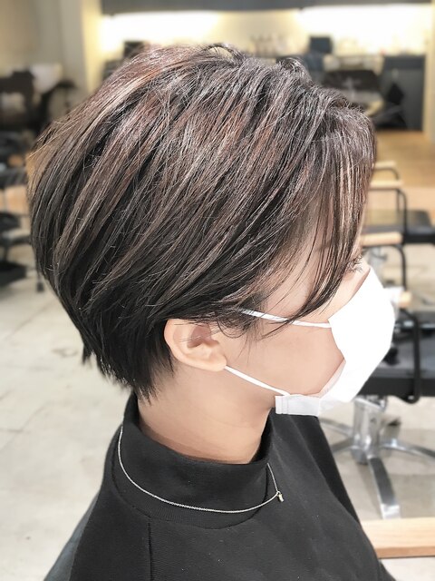 #noi_style ハンサムショート×ハイライトカラー