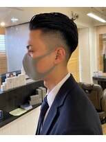 ネクサスアンドコー 錦糸町店(NEXUS&Co.)&nbsp;おしゃれ七三ショート　[錦糸町]<理容室>[Men's]