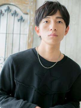 ダンディ館アダム 戸頭店 サイドパートダークアッシュグランマッシュC