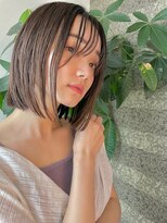 ロンドアベニール 北千住(Lond avenir)&nbsp;透明感色気大人ボブ☆ダブルカラーケアブリーチ