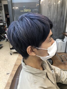 ビランチェ 池袋(bilancia) インディゴブルー/ダブルカラー/ブルーカラー/グレージュ/池袋