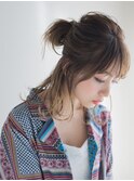 ☆月曜営業☆【ojiko.roji】大人可愛いお団子アレンジ
