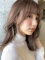 ブラウン(Brown)&nbsp;前髪・顔周りの似合わせ丁寧にカットさせていただきます。