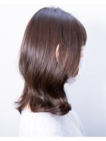 サロン 紫花 &nbsp;ショコラブラウン×ミディアムヘア