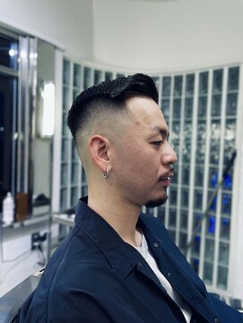 メリケンバーバーショップ フクオカ(MERICAN BARBERSHOP FUK) オトナスキンフェードバーバー