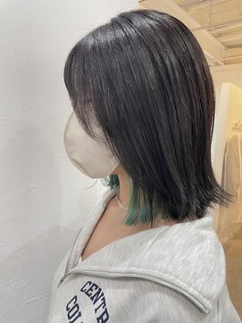 アイ 代々木公園(aye) イヤリングカラー×ミントグリーン