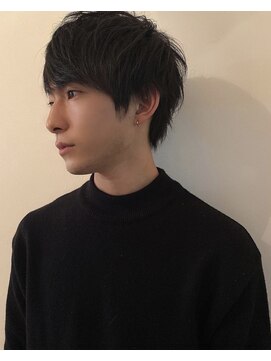 ラフランクリー(la frankly) ツイストスパイラル/ツーブロック/センターパート/ビジネス