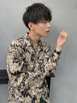 ハック 梅田(hack.) 無造作マッシュ