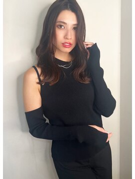 マリアバイアフロート(Maria by AFLOAT) 【山田】センターパート韓国風くびれレイヤーカール