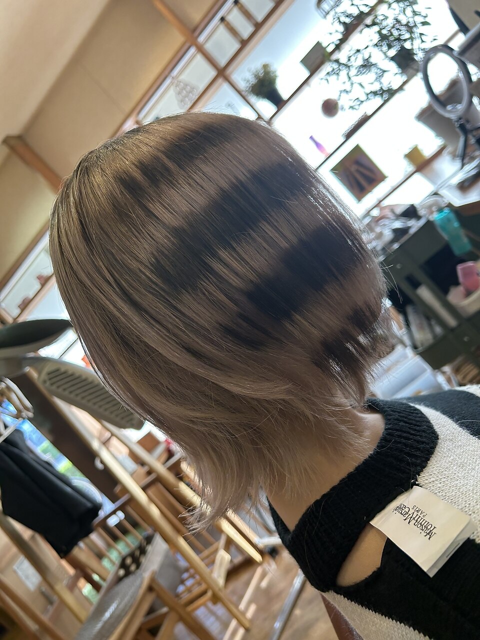 ブラックボーダーカラー：L182774397｜ヘアーコレット(hair