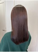 【湯田】プレミアムケアカラーでつやつやローズブラウン