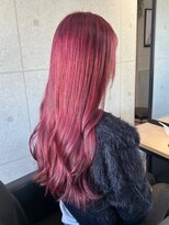 スターズ 川越店(STARS)&nbsp;ピンクカラー　カシスピンク　艶感　ロング　10代20代