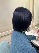 アソビセカンド 原宿(ASOBI 2nd)&nbsp;前髪/マチルダボブ/ピンクベージュ/インナーグレージュ/ブルー