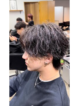 エルオム(EL.HOMME) 波巻きニュアンスパーマ＆ダウンパーマ