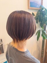 アオ ペルシュ(AO Perche) ショートウルフ×ブロンドカラー