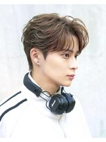 オーシャントーキョー 渋谷神南(OCEAN TOKYO) ニュアンスパーマセンターパート