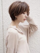 ラナ カスガイ(Lana KASUGAI) 黒髪/ボブルフ/ネビージュ/小顔/ワンレン/春日井/髪質改善/前髪