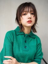 ギークス(GEEKS)&nbsp;【GEEKS渋谷】顔周りレイヤー/ウルフカット/20代30代/ネオウルフ