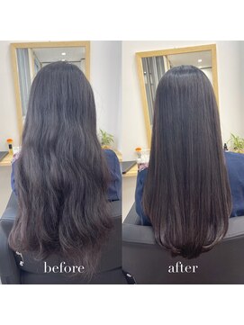 リアン 桂2号店(Lien) 『髪質改善』ストレートエステ（縮毛矯正）（リタッチ可）