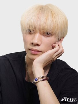ミヤビ(MIYAVI) 【韓国メンズスタイル】ブリーチ×マッシュスタイル