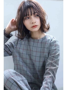 シーエヌナカオ イオン有松店(cn-nakao) ミディアム/レイヤー/顔周り似合わせ/前髪カット/メルティカラー