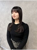 美髪矯正（縮毛矯正）レイヤースタイル　滋賀　栗東　髪質改善