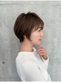 ●杉浦イメチェン外ハネボブ美髪ワイドバングレイヤーショート15