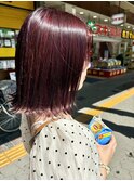 ピンク系カラー/ブリーチ