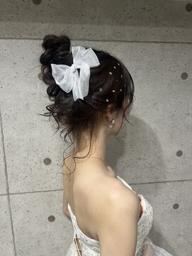 クラン 北新地店(Clan) 高めお団子/北新地ヘアセット