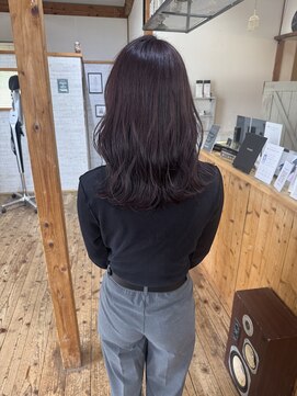 ヘアーデザインハル(hair desigin hal) ピンクブラウン